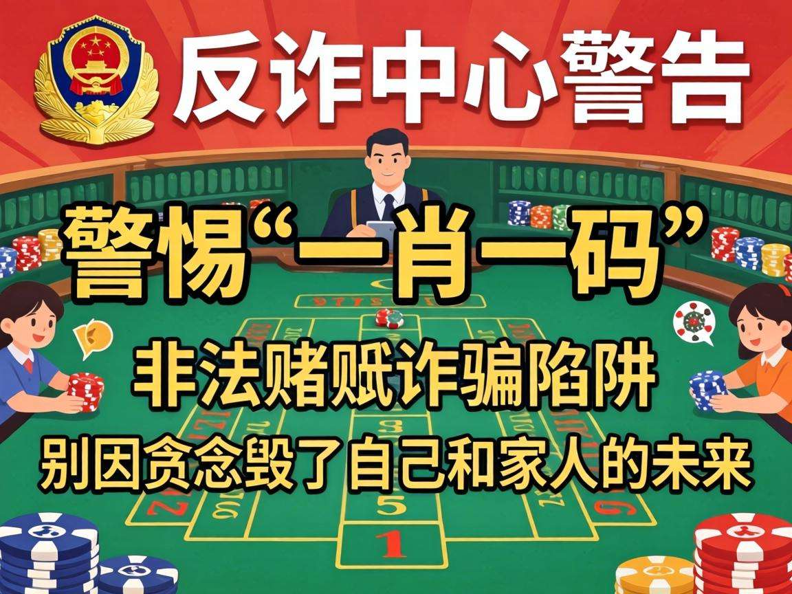 公安部反诈中心提醒：警惕“一肖一码”类非法赌博诈骗陷阱