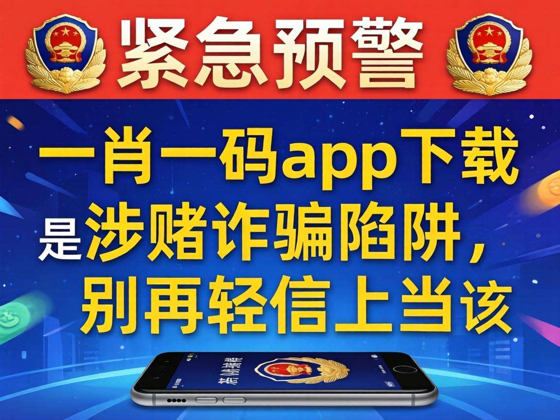 警方紧急预警：“一肖一码app下载”是涉赌诈骗陷阱，别再轻信上当