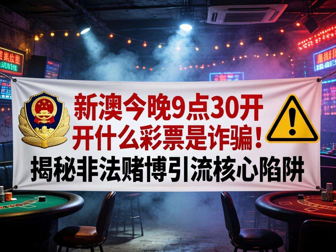 新澳今晚9点30分开什么彩票是诈骗！揭秘非法赌博引流核心陷阱