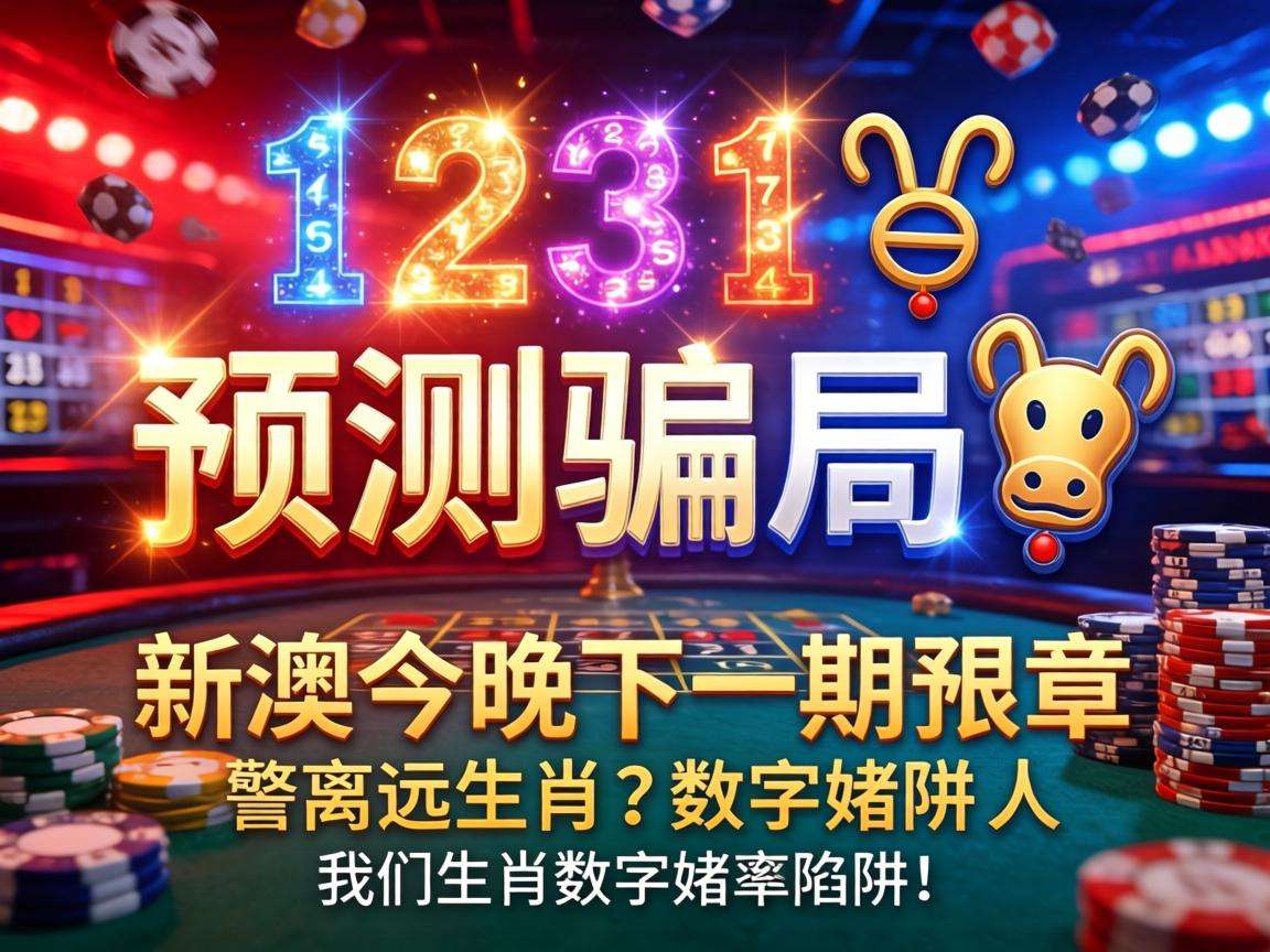 风险警示:别信“新澳今晚下一期预测”骗局 远离生肖数字赌博陷阱