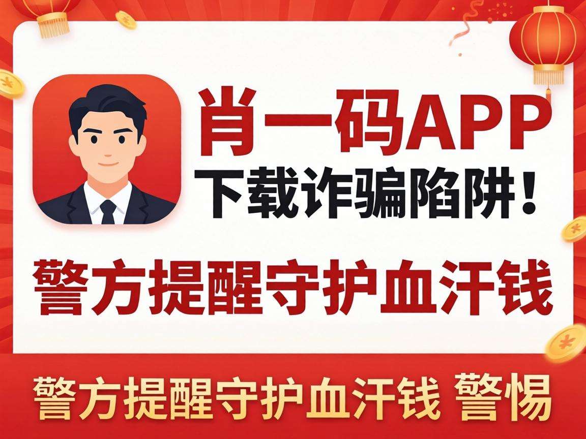 一肖一码app下载是诈骗陷阱!警方提醒守护血汗钱