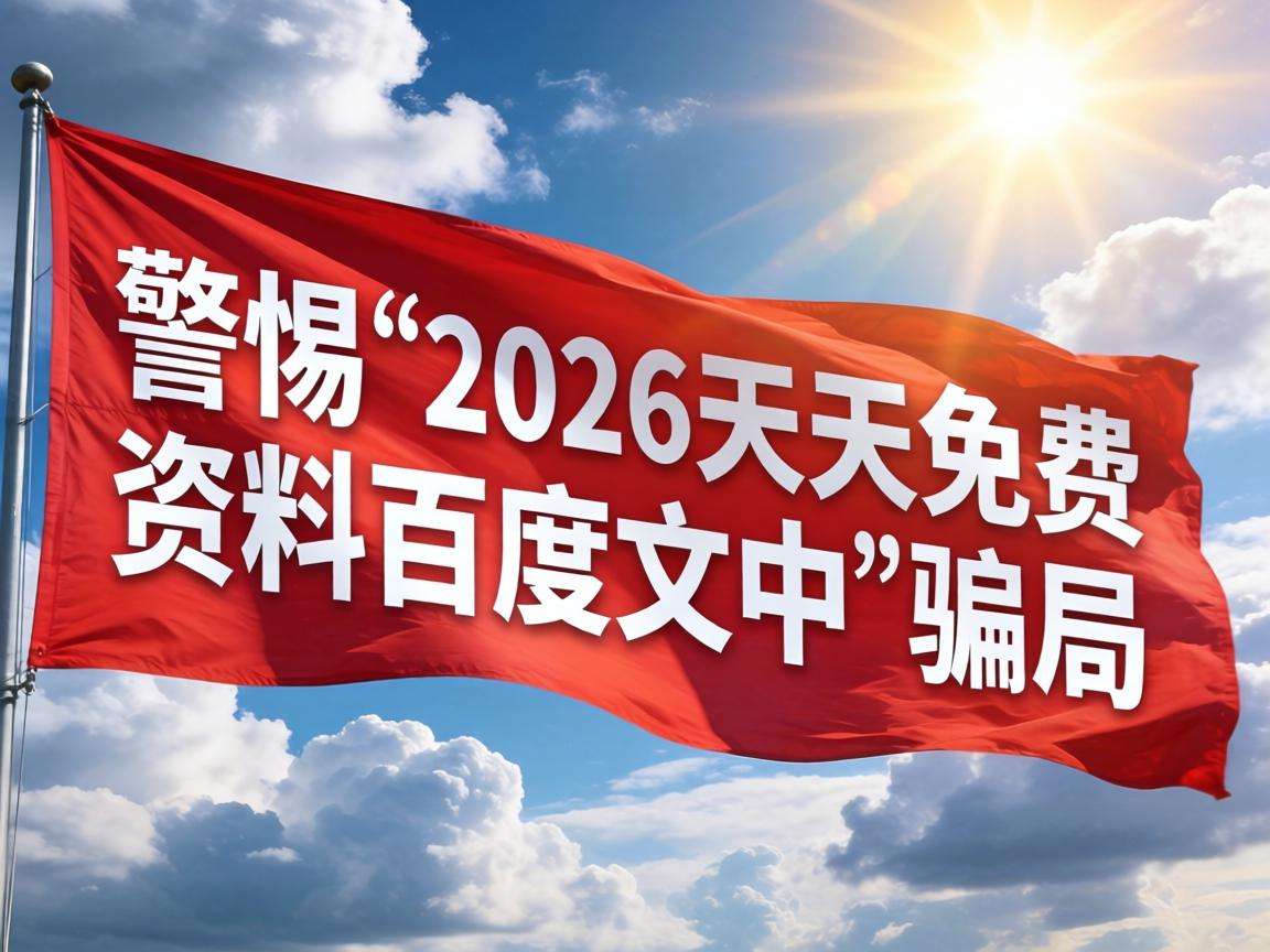 警惕“2026天天免费资料百度文中”骗局:生肖+数字组合引流的非法赌博风险警示