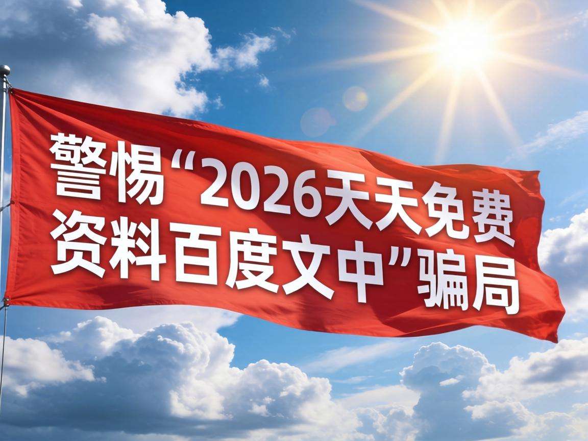 警惕“2026天天免费资料百度文中”骗局:生肖+数字组合引流的非法赌博风险警示