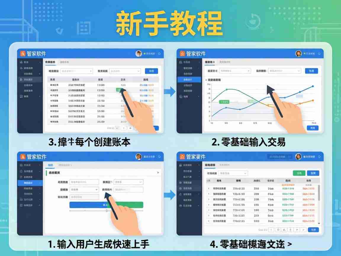 正版资料全年免费大全下载 管家婆软件新手零基础实操教程使用技巧