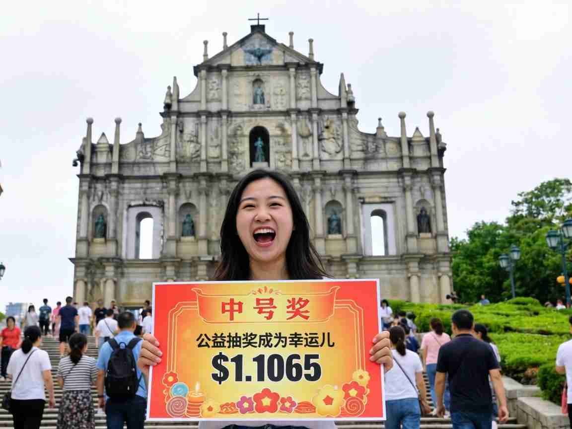 澳门大三巴一肖一码开奖结果：游客打卡偶遇公益抽奖，幸运儿竟是她