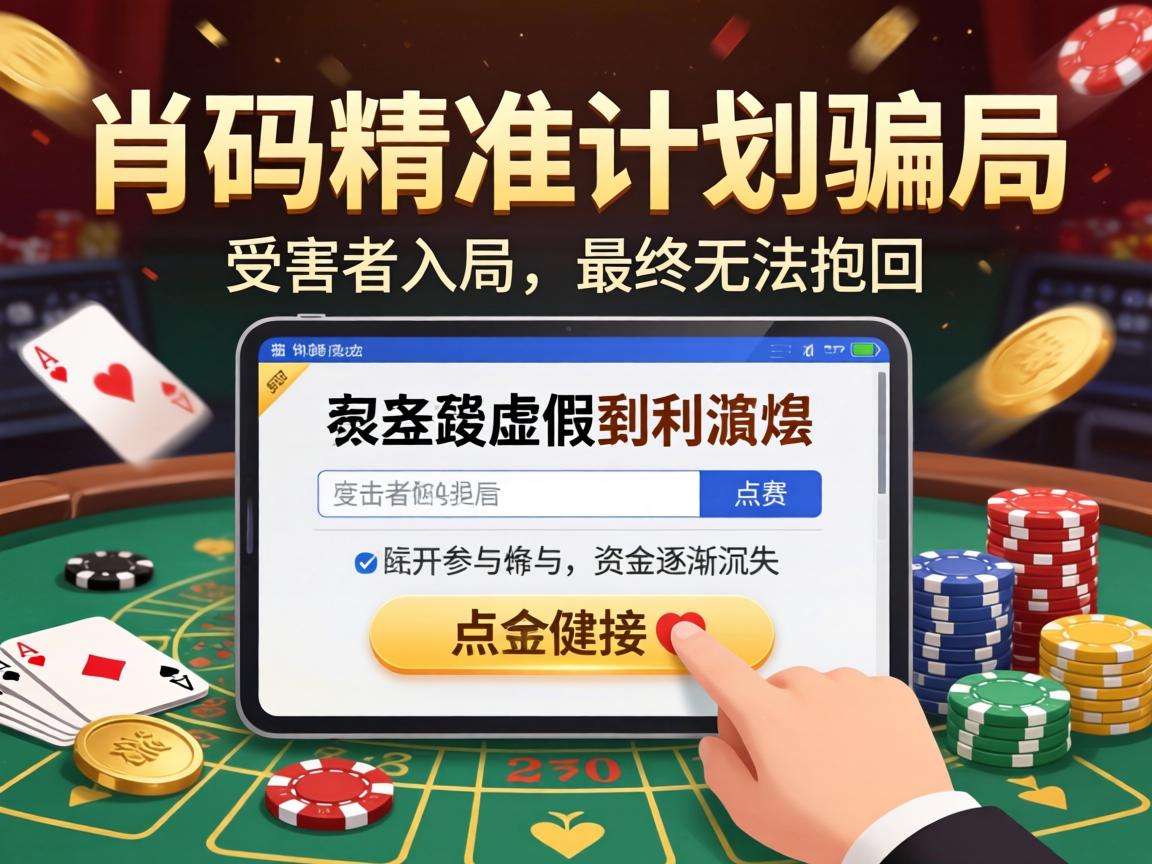 警惕澳门一肖一码精准计划骗局，这是典型的涉赌引流诈骗陷阱