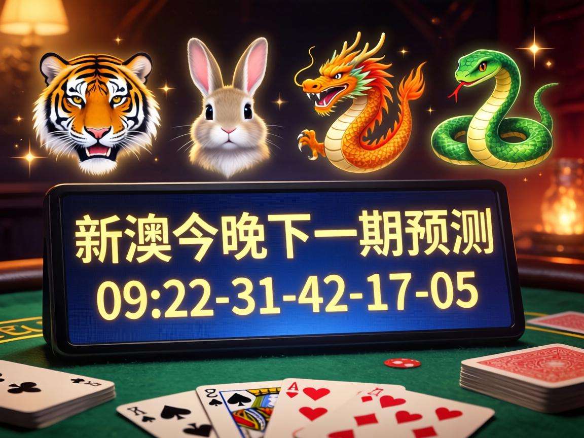 风险警示：别信“新澳今晚下一期预测”骗局，警惕09-22-31-42-17-05:T22生肖虎兔龙蛇赌博陷阱