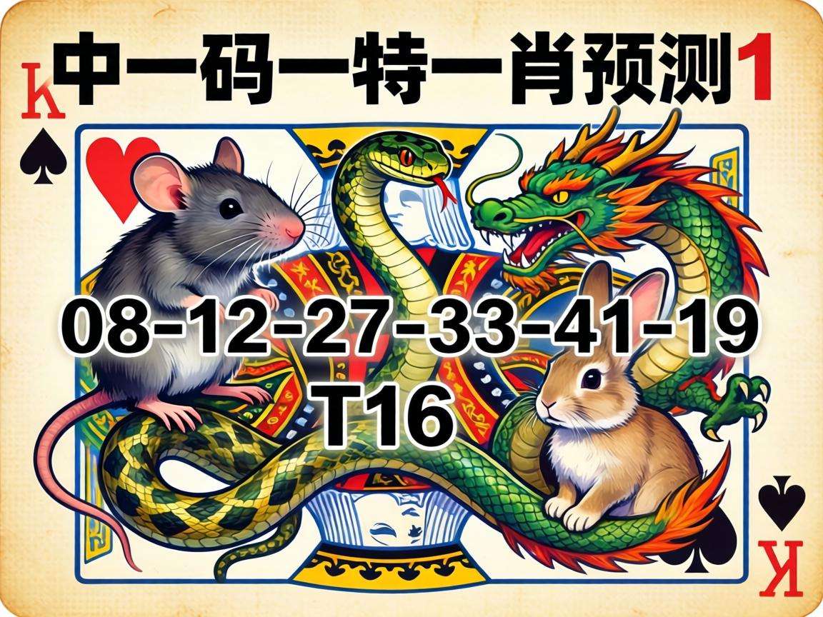 别信“一中一码一特一肖预测1”骗局 警惕鼠兔龙蛇08-12-27-33-41-19:T16赌博诈骗