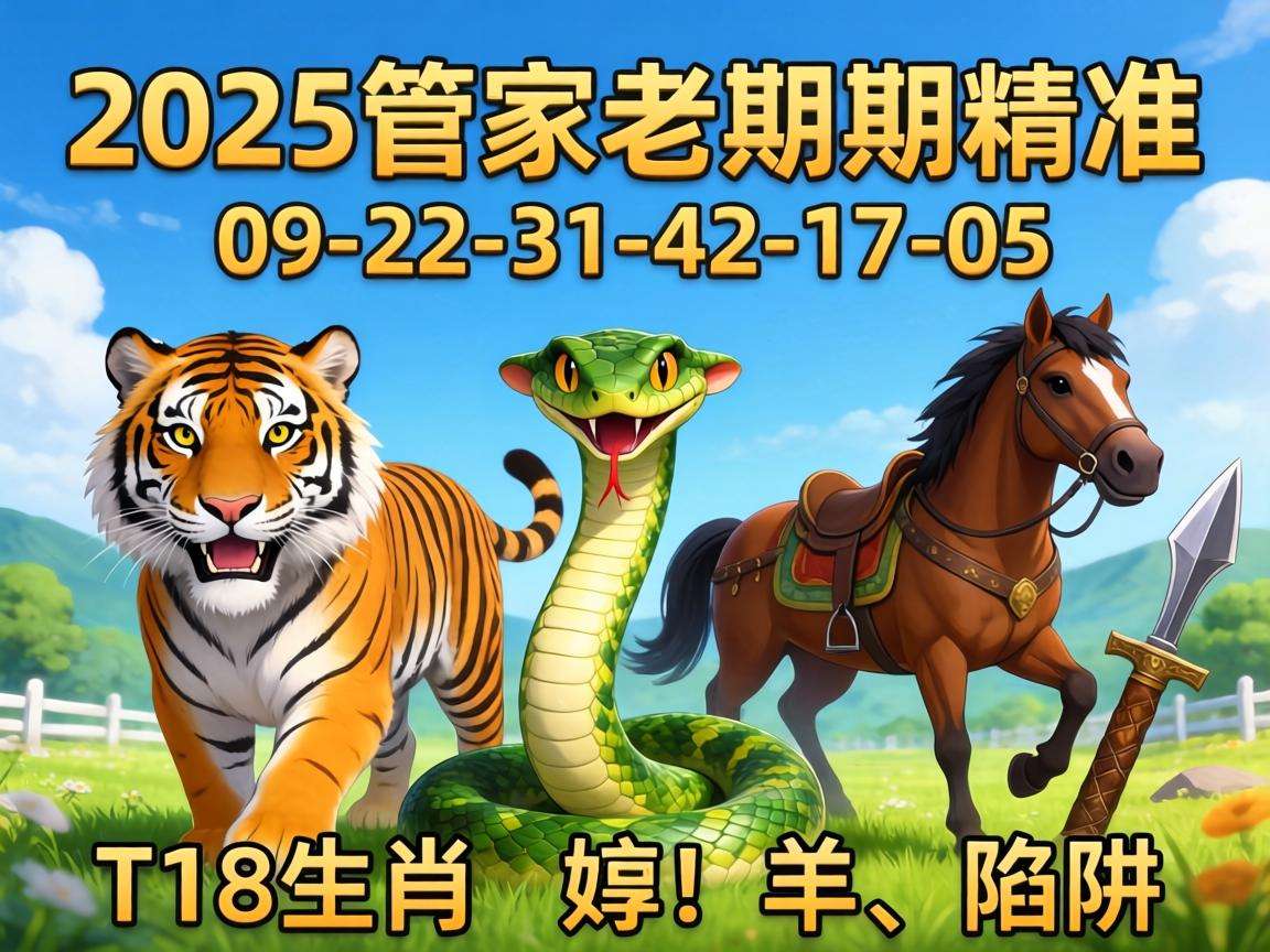 风险警示：别信“2025澳门管家婆期期精准”骗局 警惕09-22-31-42-17-05:T18生肖虎蛇马羊诈骗陷阱