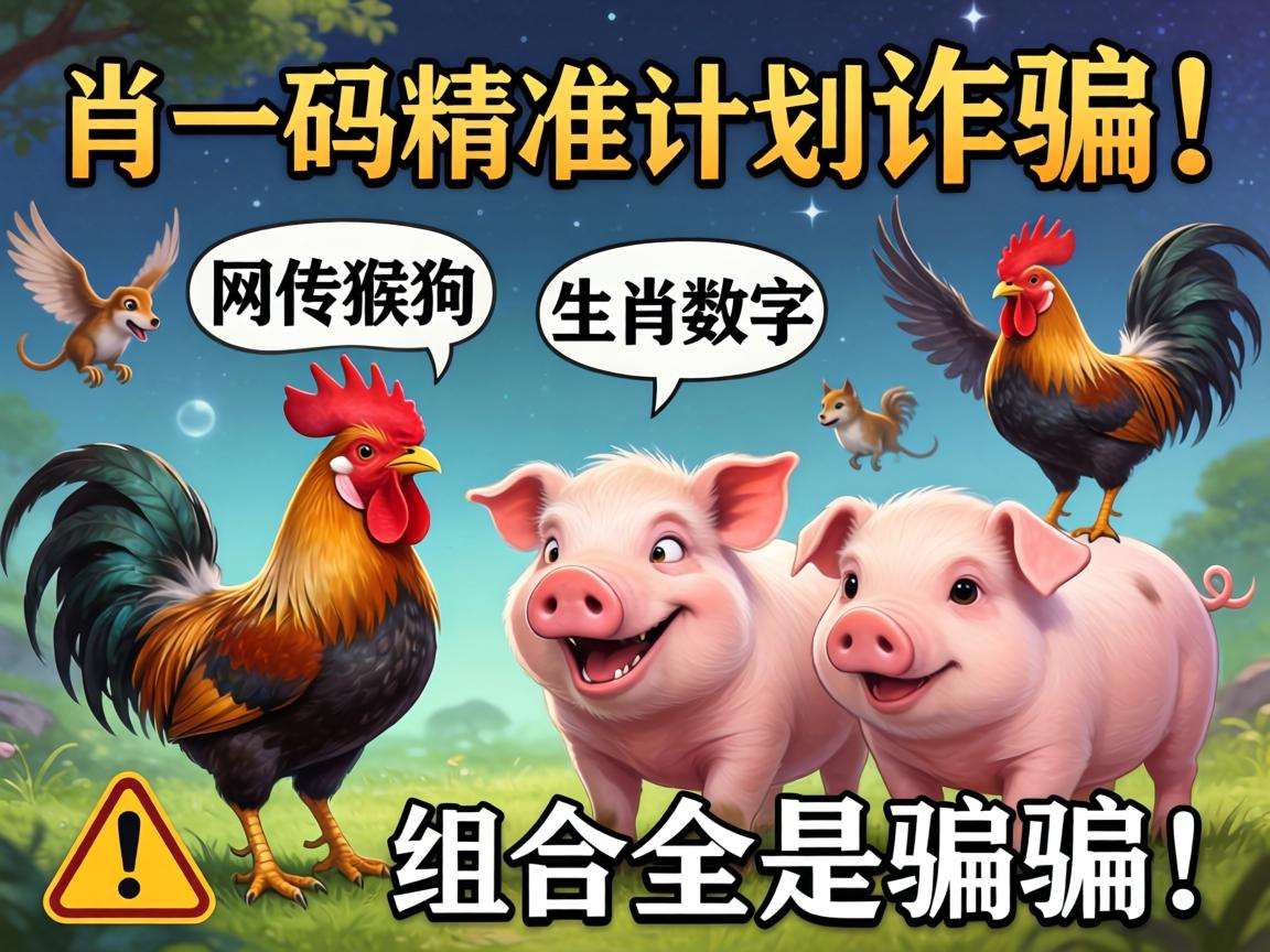 澳门一肖一码精准计划是诈骗！网传猴鸡狗猪生肖数字组合全是骗局