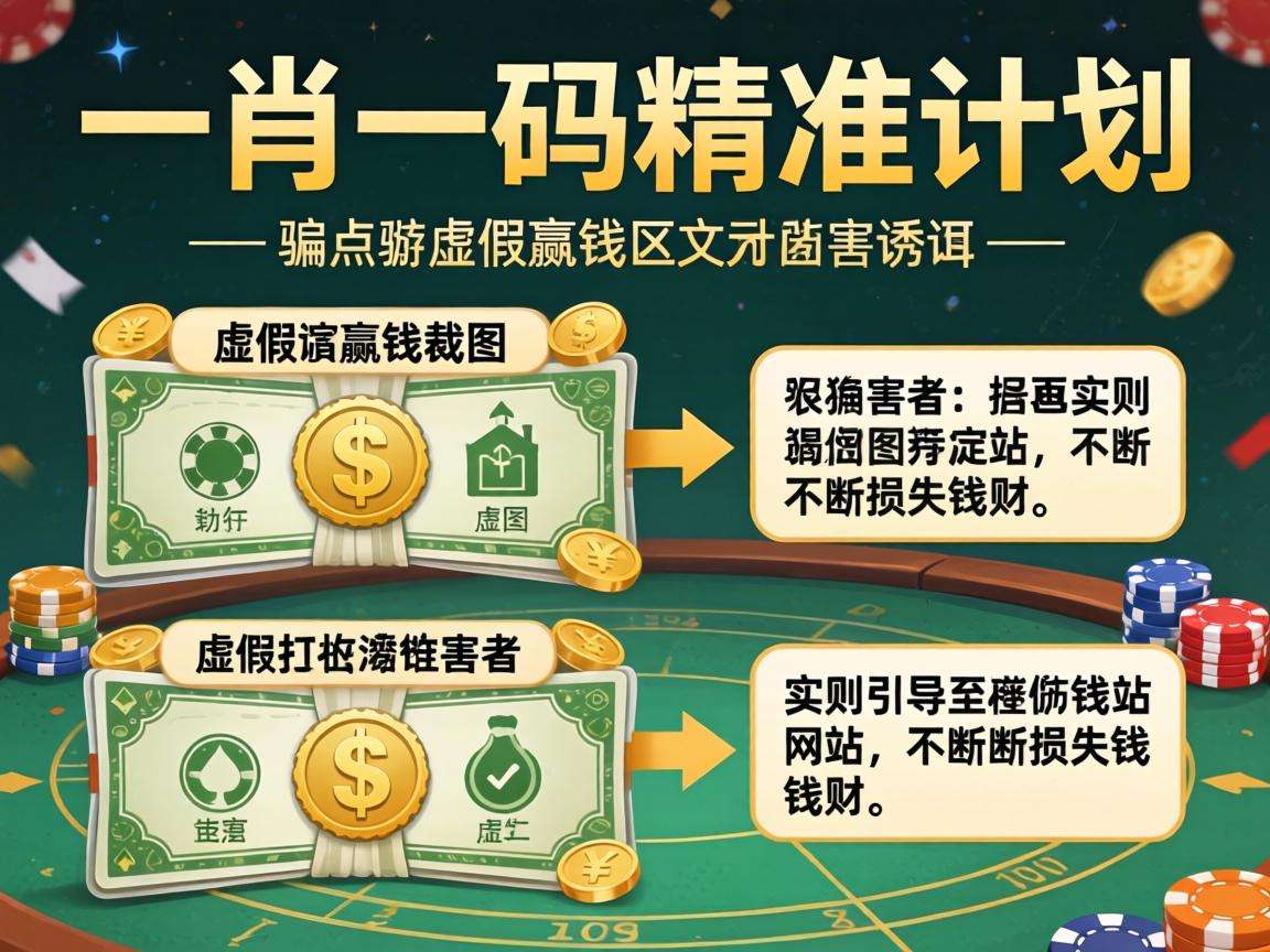 警惕“澳门一肖一码精准计划”骗局，涉赌引流诈骗套路全拆解