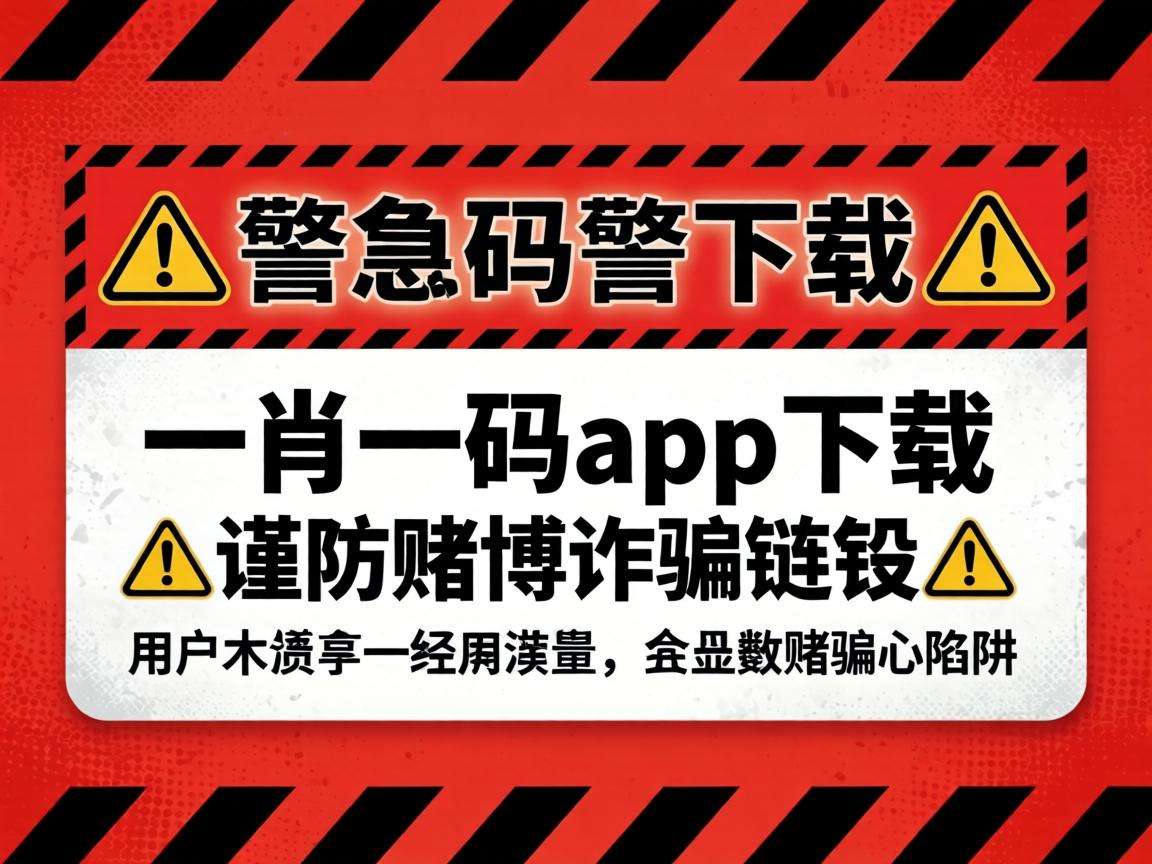 警方紧急预警：“一肖一码app下载”等引流链接全是涉赌诈骗陷阱