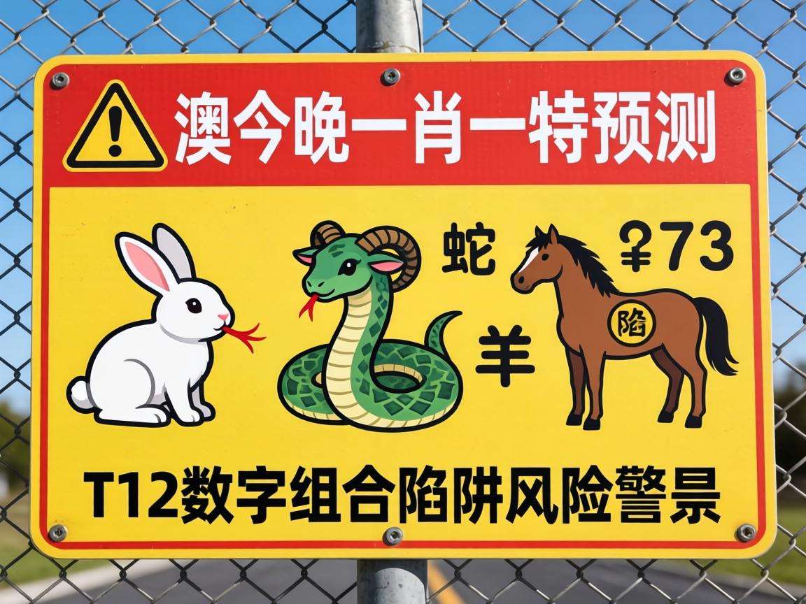 别信“新澳今晚一肖一特预测和”骗局：兔蛇马羊组合T12数字组合陷阱风险警示