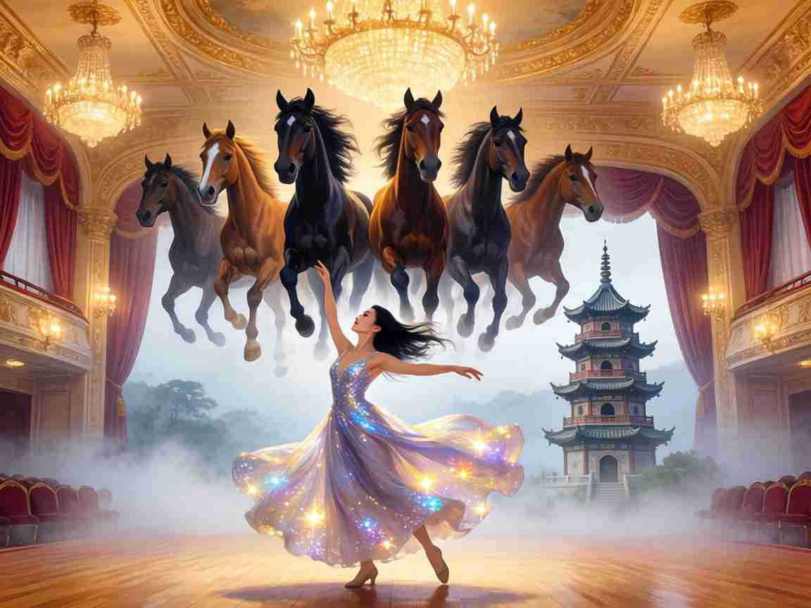 大三巴资料免费大全,舞蹈女马与广东八,,,梦境预示什么？舞者梦见八骏图有何启示