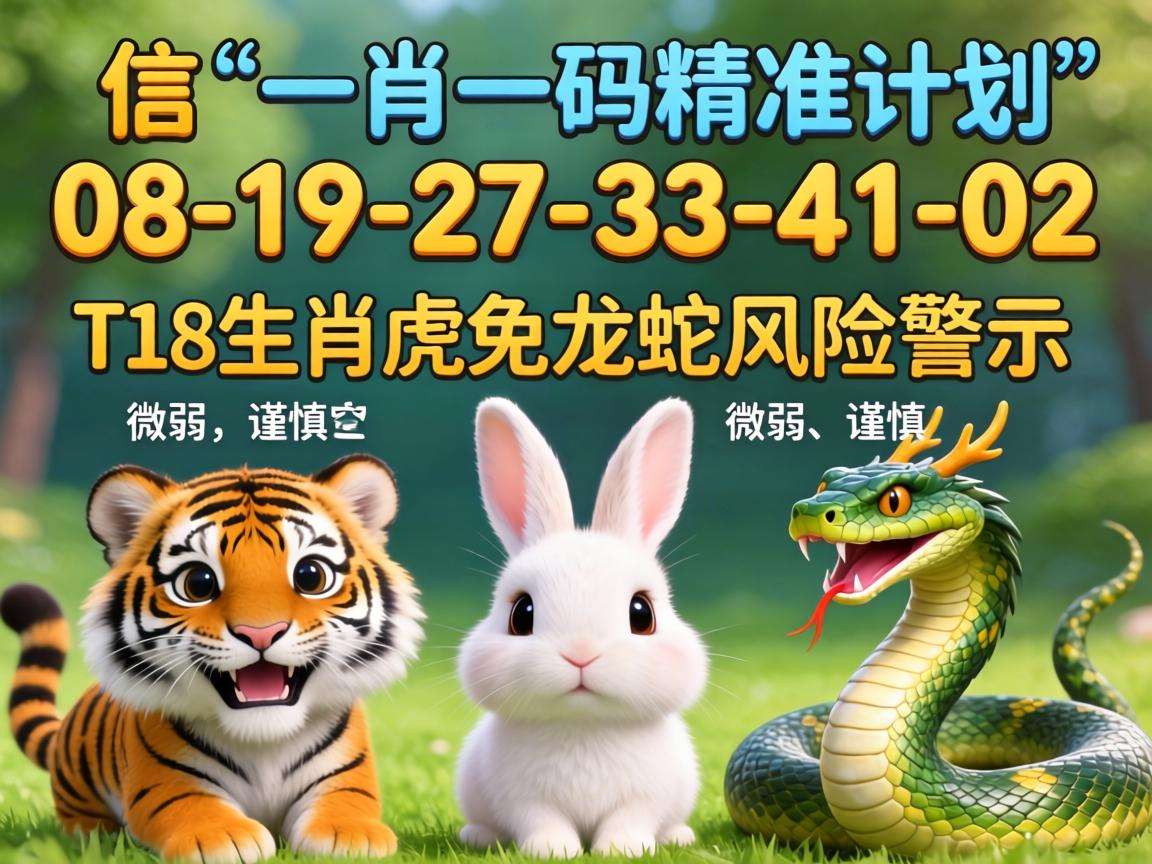 别信“澳门一肖一码精准计划”骗局：08-19-27-33-41-02:T18生肖虎兔龙蛇风险警示