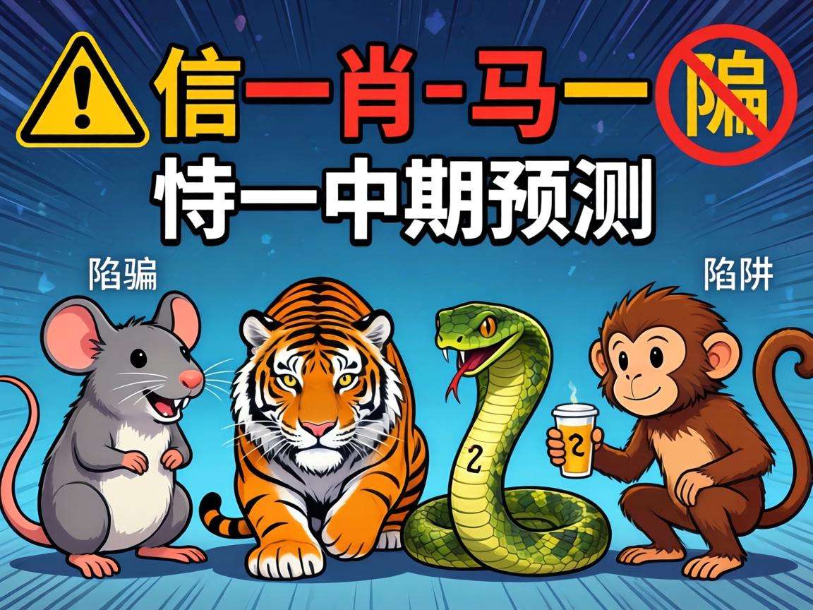别信“澳门一肖一马一恃一中期预测”骗局：警惕鼠、虎、蛇、猴数字组合诈骗陷阱