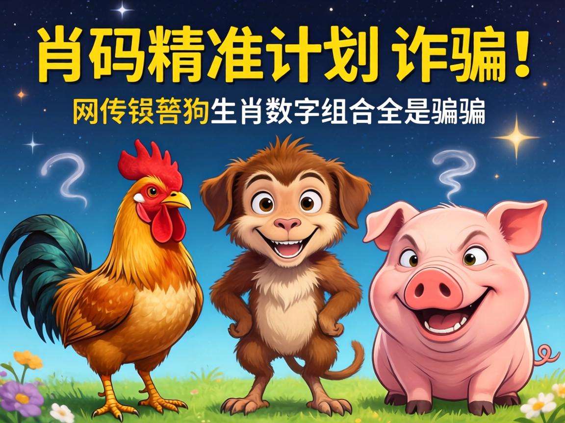 澳门一肖一码精准计划是诈骗！网传猴鸡狗猪生肖数字组合全是骗局