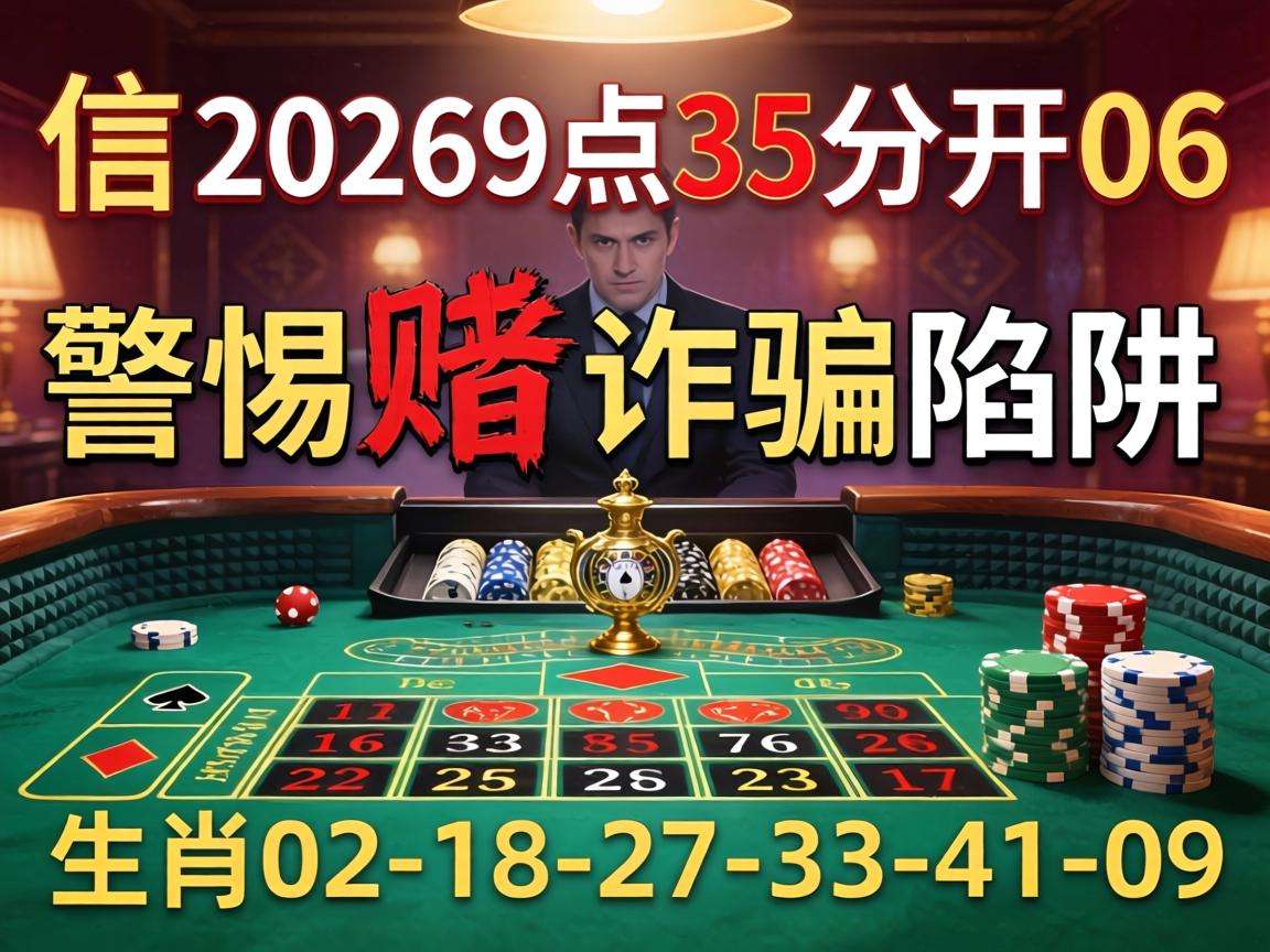 别信“2026澳门9点35分开06”骗局 警惕生肖02-18-27-33-41-09:T18赌博诈骗陷阱