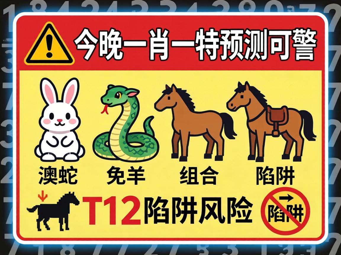 别信“新澳今晚一肖一特预测和”骗局：兔蛇马羊组合T12数字组合陷阱风险警示