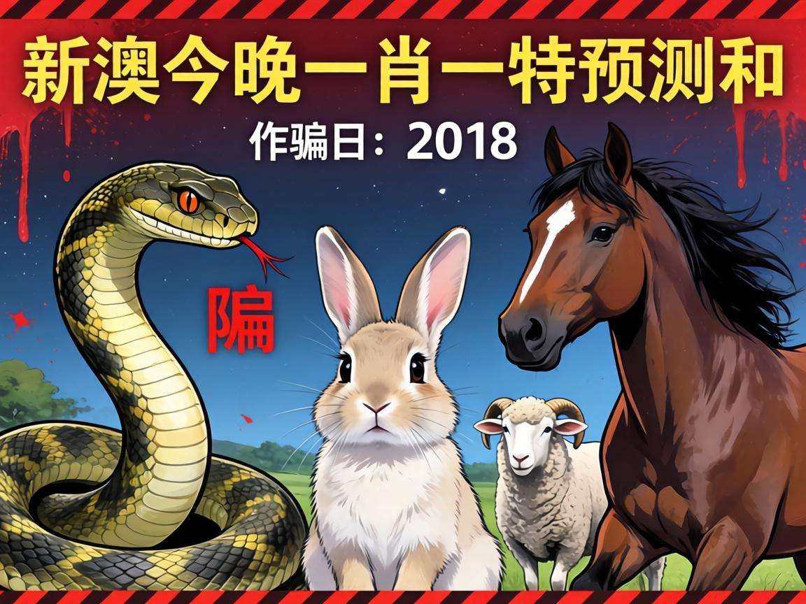 别信“新澳今晚一肖一特预测和”骗局 附蛇兔马羊数字组合诈骗风险警示