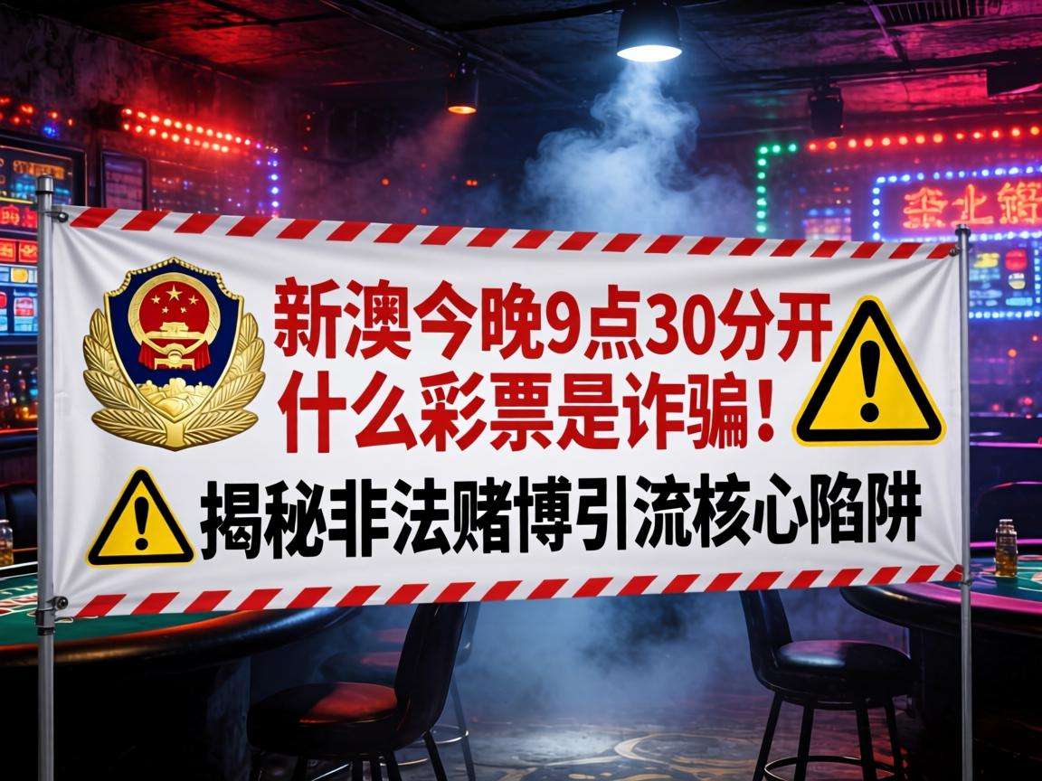 新澳今晚9点30分开什么彩票是诈骗！揭秘非法赌博引流核心陷阱