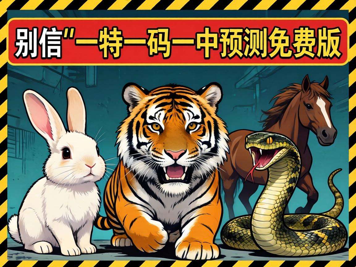 风险警示:别信“澳门一特一码一中预测免费版”是诈骗,警惕生肖兔虎蛇马组合彩票骗局