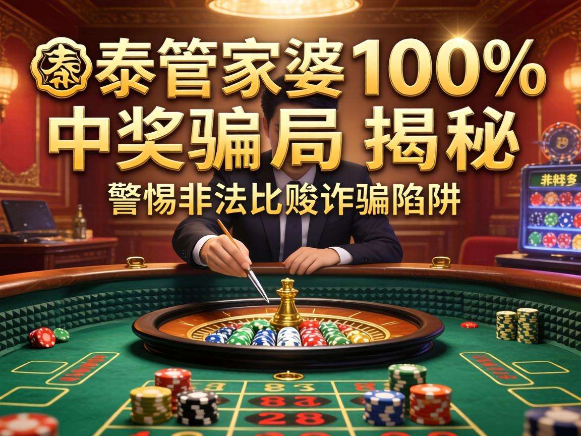 宏泰管家婆100%中奖骗局揭秘：警惕非法赌博诈骗陷阱