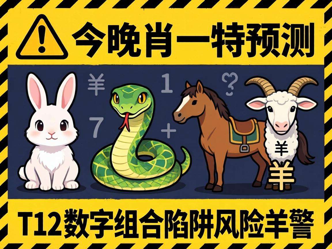 别信“新澳今晚一肖一特预测和”骗局：兔蛇马羊组合T12数字组合陷阱风险警示
