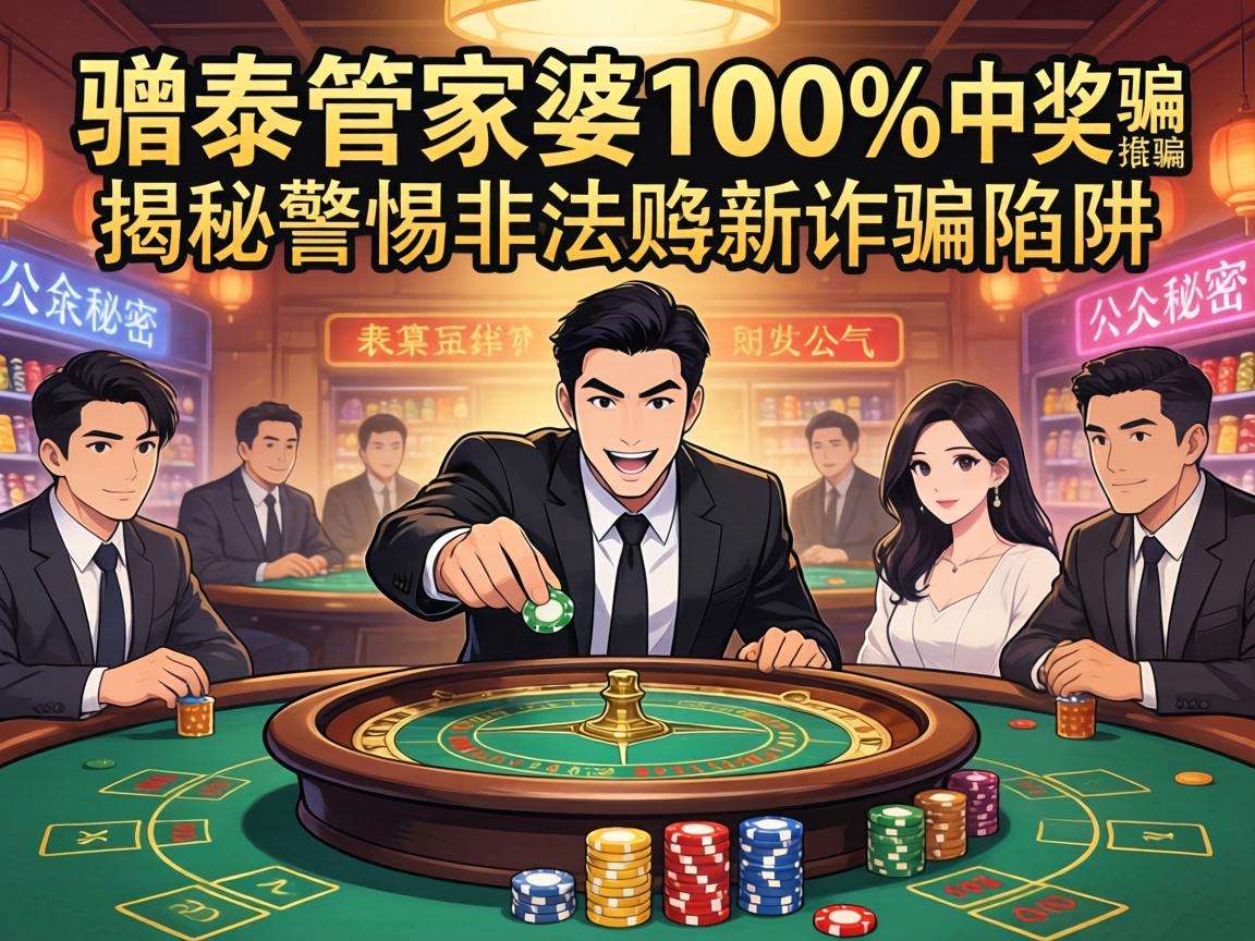 宏泰管家婆100%中奖骗局揭秘：警惕非法赌博诈骗陷阱