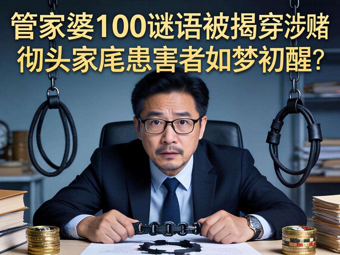 澳门管家婆100谜语是谁发明的 是彻头彻尾的涉赌诈骗骗局