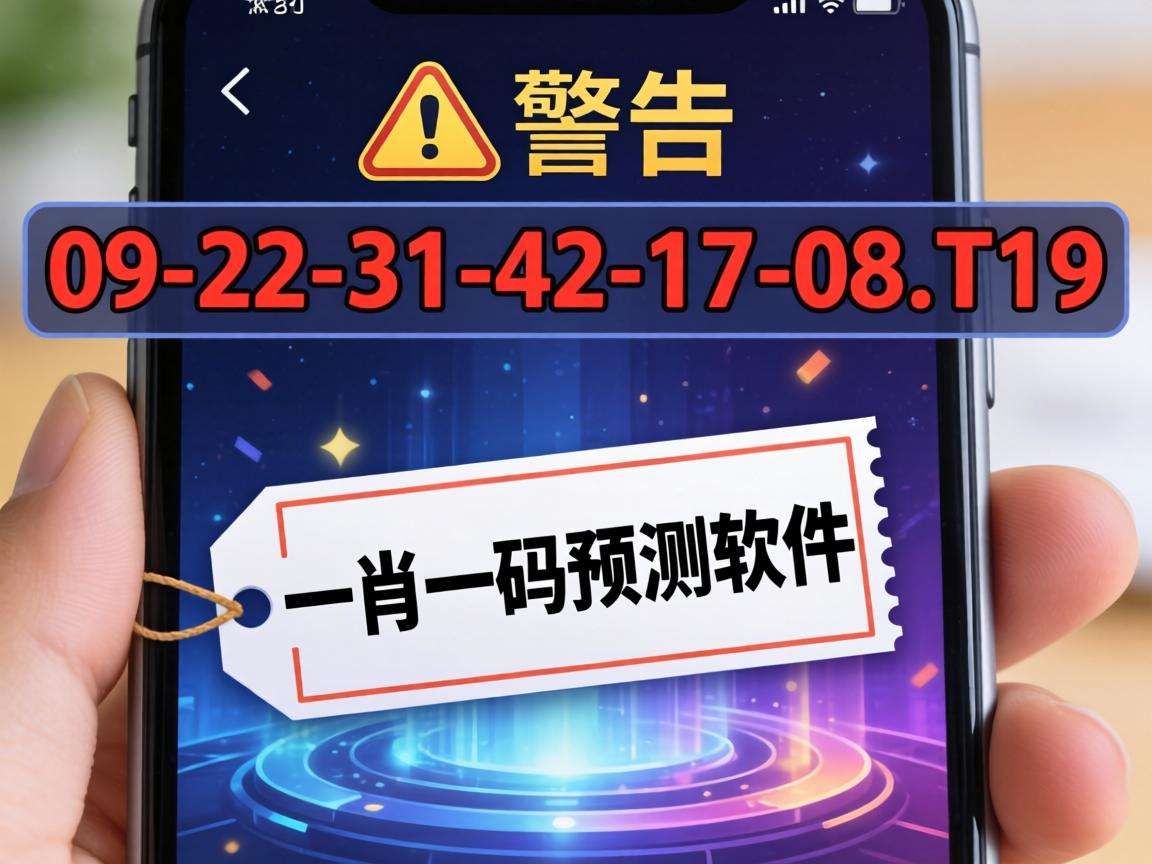 风险警示：别信“澳门一肖一码预测软件”是诈骗，附带09-22-31-42-17-08:T19虚假号码