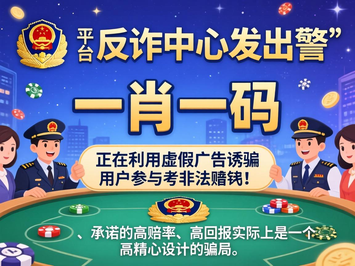 警惕“一肖一码”相关平台 这是公安部反诈中心预警的非法赌博诈骗引流骗局
