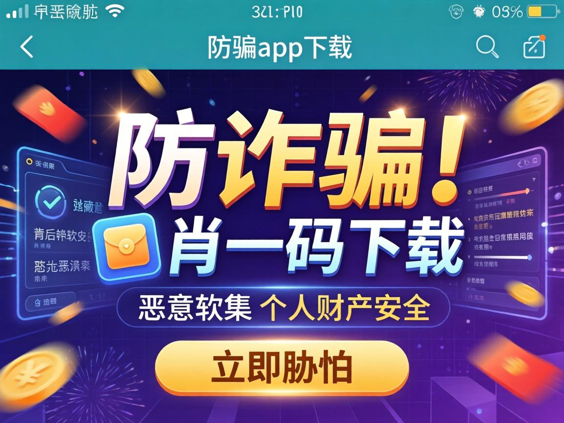 警惕一肖一码app下载相关诈骗陷阱 守护个人财产安全